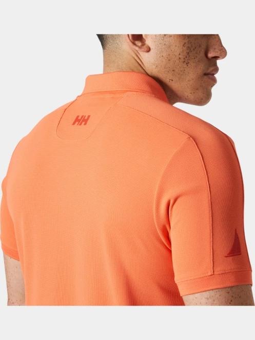 tricou cu guler pt. barbati Helly Hansen Hp Race Polo 2.0 portocaliu 5