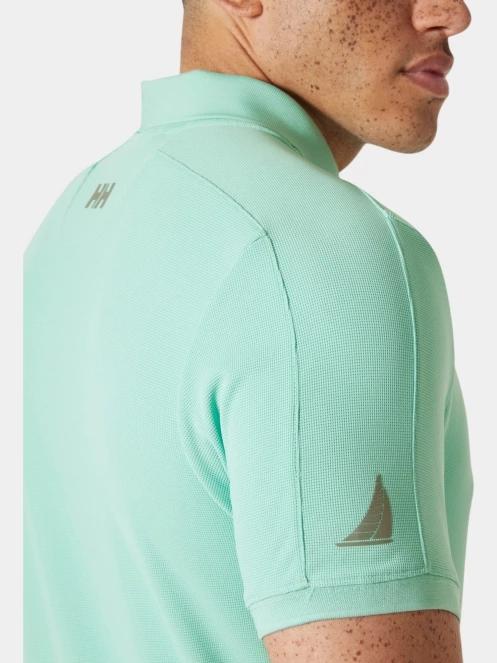 tricou cu guler pt. barbati Helly Hansen Hp Race Polo 2.0 verde 4