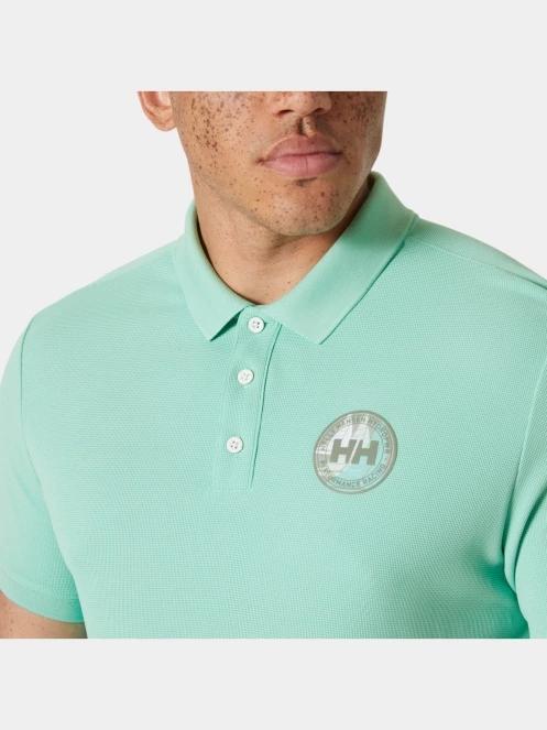 tricou cu guler pt. barbati Helly Hansen Hp Race Polo 2.0 verde 5