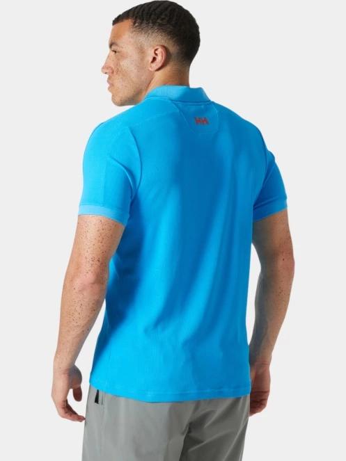 tricou cu guler pt. barbati Helly Hansen Hp Race Polo 2.0 albastru 3