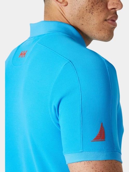 tricou cu guler pt. barbati Helly Hansen Hp Race Polo 2.0 albastru 4
