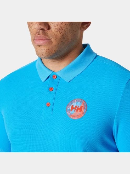 tricou cu guler pt. barbati Helly Hansen Hp Race Polo 2.0 albastru 5