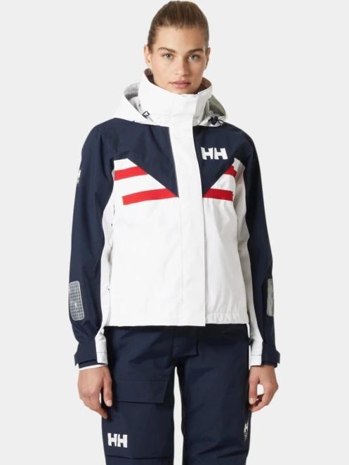 jacheta pentru navigatie pt. femei Helly Hansen W Quayside Jacket alb 2
