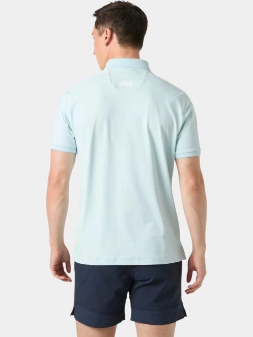 tricou cu guler pt. barbati Helly Hansen Hp Salina Polo albastru deschis 3