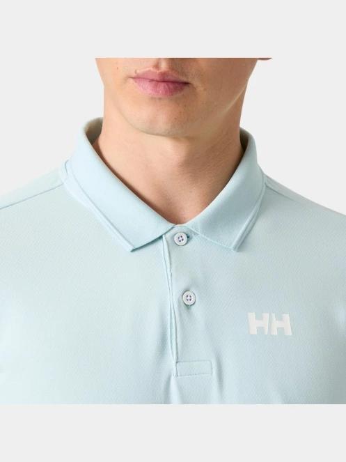 tricou cu guler pt. barbati Helly Hansen Hp Salina Polo albastru deschis 4