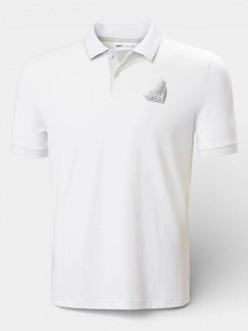 tricou cu guler pt. barbati Helly Hansen Hp Figari Polo alb 5