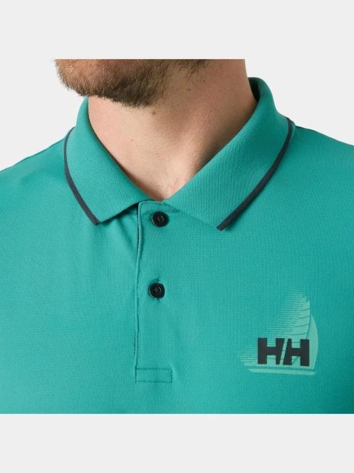 tricou cu guler pt. barbati Helly Hansen Hp Figari Polo verde 4