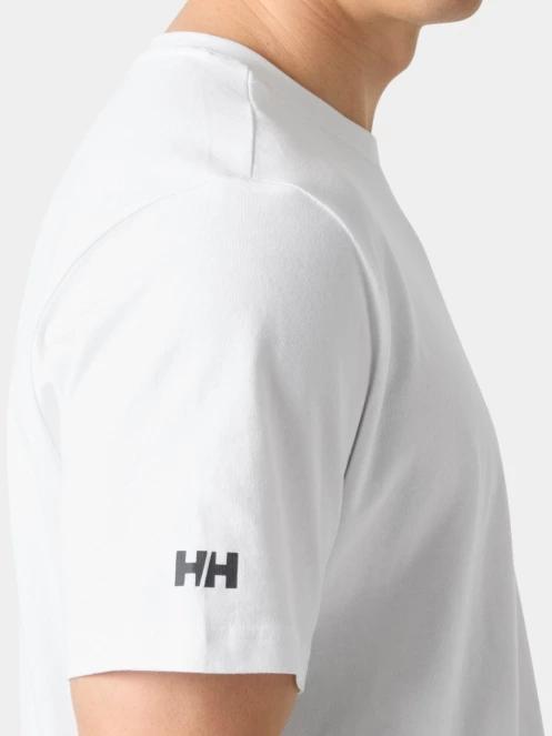 tricou cu maneci scurte pt. barbati Helly Hansen Crew T-Shirt 2.0 alb 4