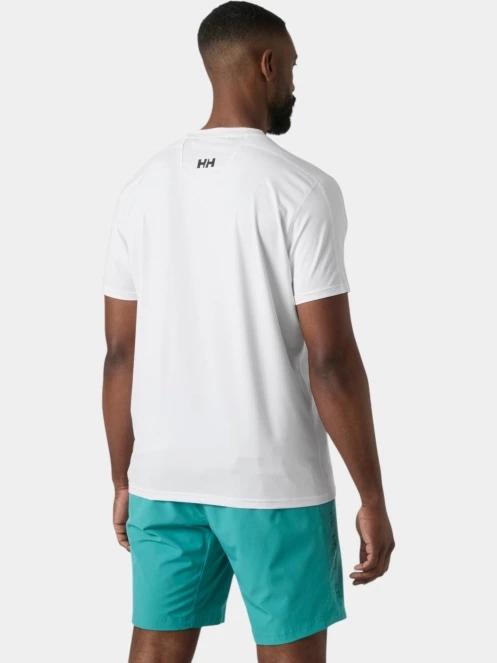tricou cu maneci scurte pt. barbati Helly Hansen Hp Ocean T-Shirt alb 3