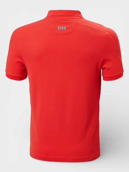 tricou cu guler pt. barbati Helly Hansen Hp Race Polo rosu 6