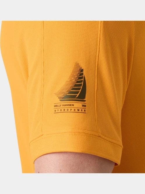 tricou cu guler pt. barbati Helly Hansen Hp Race Polo portocaliu 4