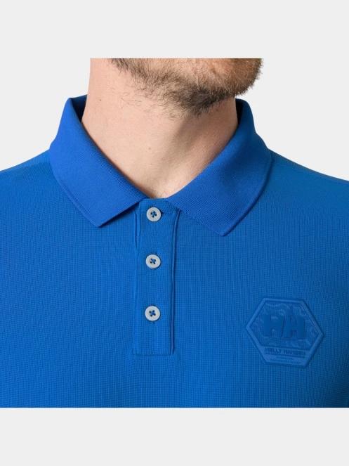 tricou cu guler pt. barbati Helly Hansen Hp Race Polo albastru 4