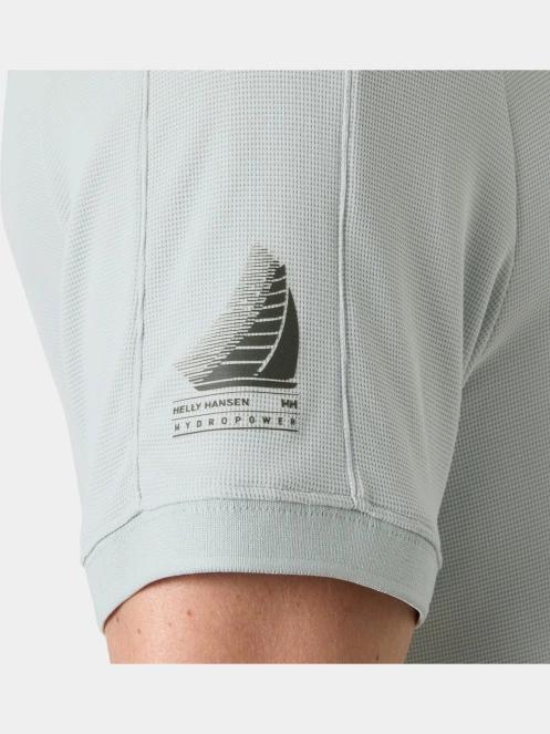 tricou cu guler pt. barbati Helly Hansen Hp Race Polo gri 4