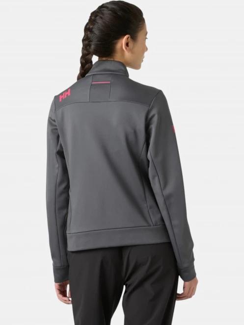 pulover polar pt. femei Helly Hansen W Crew Fleece Jacket gri 3