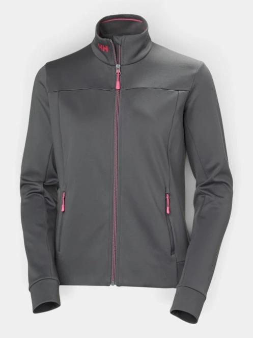 pulover polar pt. femei Helly Hansen W Crew Fleece Jacket gri 7