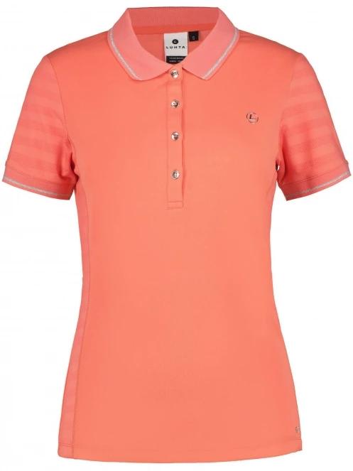 tricou cu guler pt. femei Luhta LUHTA ERIKSDAL rosu 2