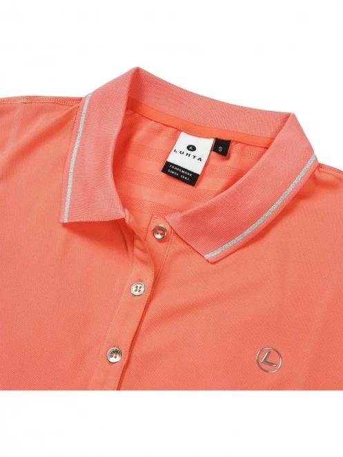 tricou cu guler pt. femei Luhta LUHTA ERIKSDAL rosu 5
