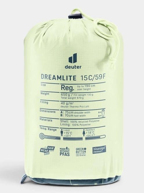 sac de dormit Deuter Dreamlite 15C/59F portocaliu 5