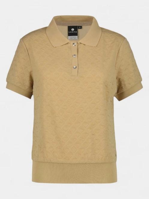 tricou cu guler pt. femei Luhta Luhta Ilmala maro 2