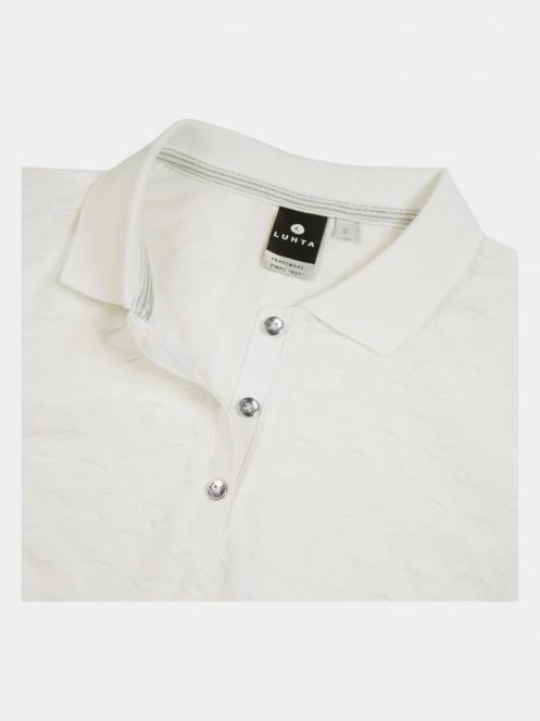 tricou cu guler pt. femei Luhta Luhta Ilmala alb 5