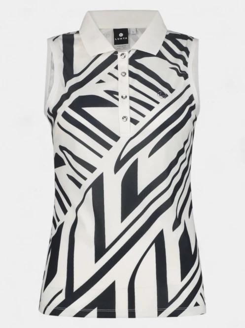 tricou fara maneci pt. femei Luhta Luhta Henttola alb 2