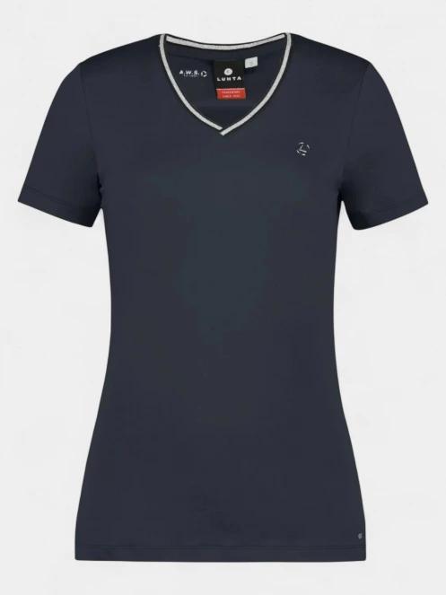 tricou cu maneci scurte pt. femei Luhta Luhta Honko albastru inchis 2
