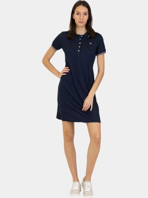 tricou cu guler pt. femei Luhta Luhta Erkintalo albastru inchis 5