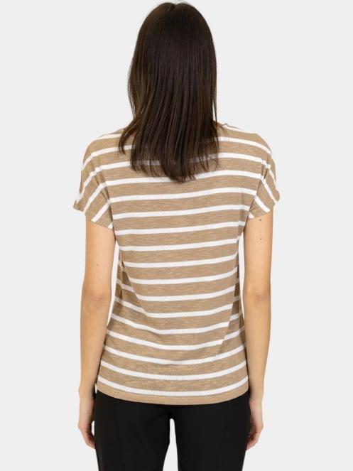 tricou cu maneci scurte pt. femei Luhta Luhta Hagalund maro 4