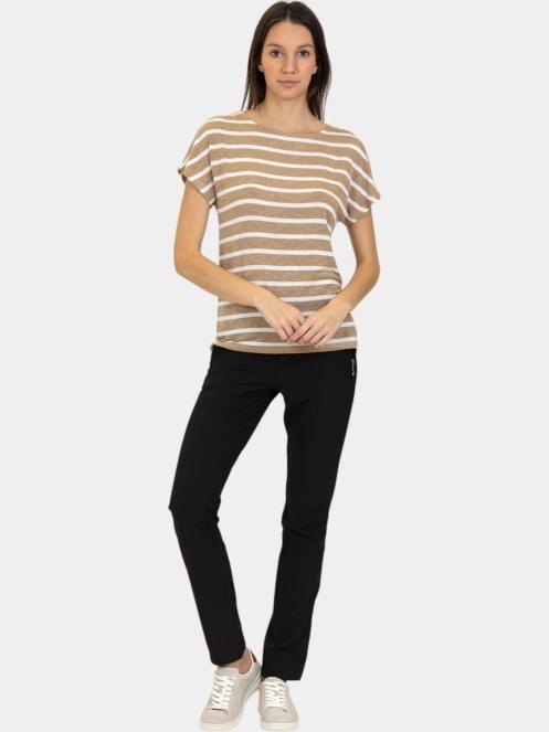 tricou cu maneci scurte pt. femei Luhta Luhta Hagalund maro 5