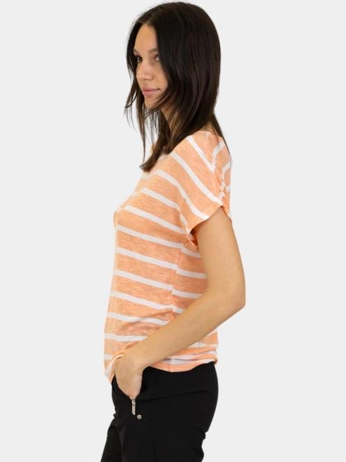 tricou cu maneci scurte pt. femei Luhta Luhta Hagalund portocaliu 3