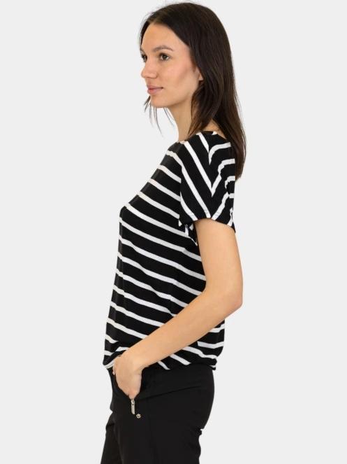 tricou cu maneci scurte pt. femei Luhta Luhta Hagalund negru 3