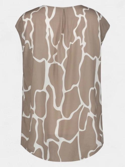 tricou fara maneci pt. femei Luhta Luhta Hosio maro 4