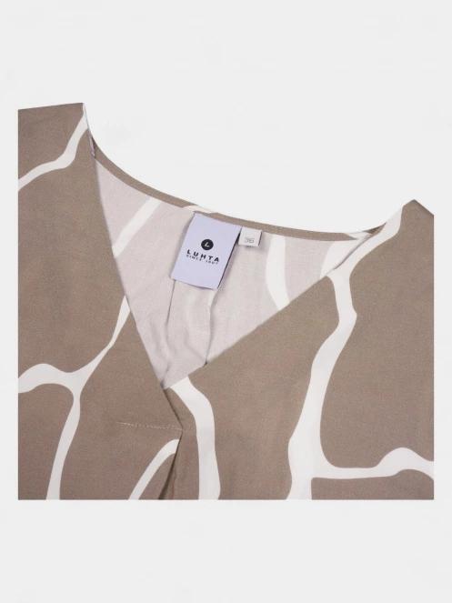 tricou fara maneci pt. femei Luhta Luhta Hosio maro 5