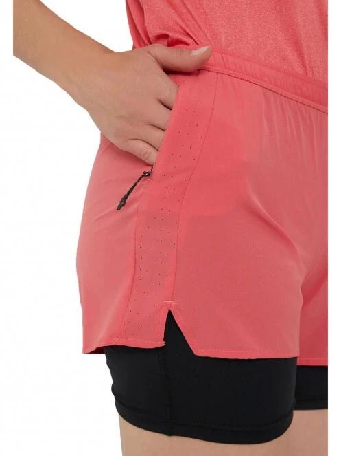 pantaloni scurti pentru sport pt. femei Rukka Mahala roz 4