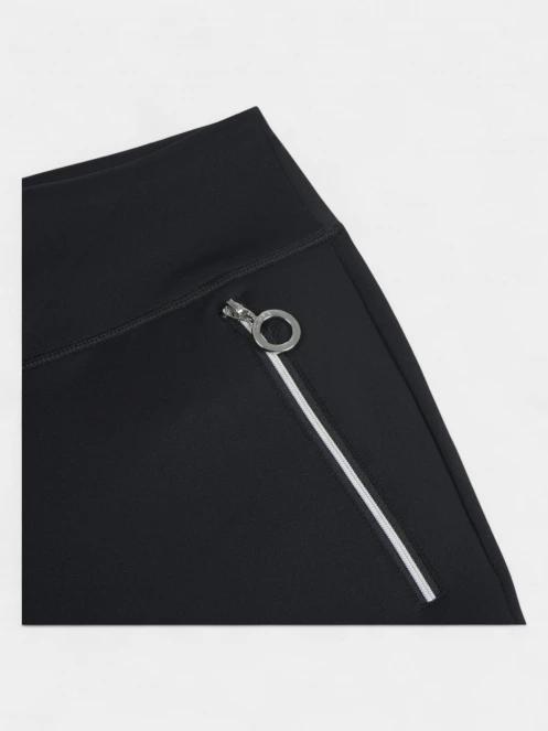 pantaloni de strada cu buzunare laterale pt. femei Luhta Luhta Ino negru 5