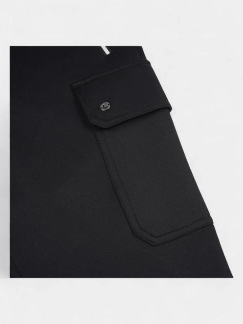 pantaloni de strada cu buzunare laterale pt. femei Luhta Luhta Ino negru 6