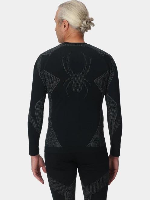 top lenjerie de corp pt. barbati Spyder Momentum Baselayer Top negru 3