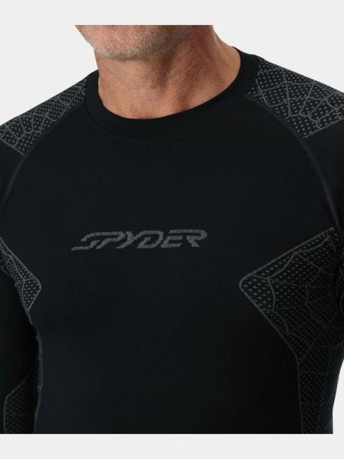 top lenjerie de corp pt. barbati Spyder Momentum Baselayer Top negru 4