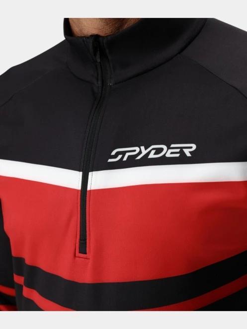top lenjerie de corp pt. barbati Spyder Legacy 1/2 Zip negru 4