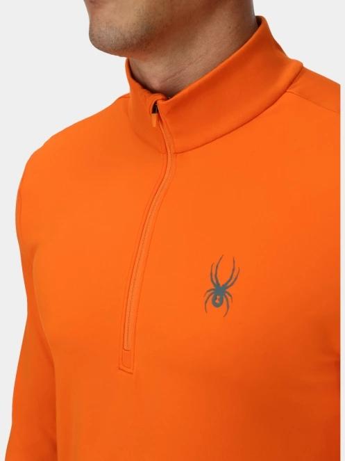 top lenjerie de corp pt. barbati Spyder Prospect 1/2 Zip portocaliu 4