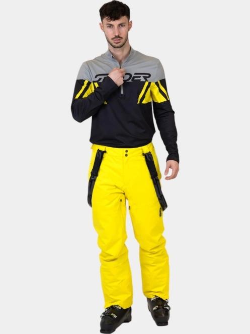 top lenjerie de corp pt. barbati Spyder Podium 1/2 Zip negru 5