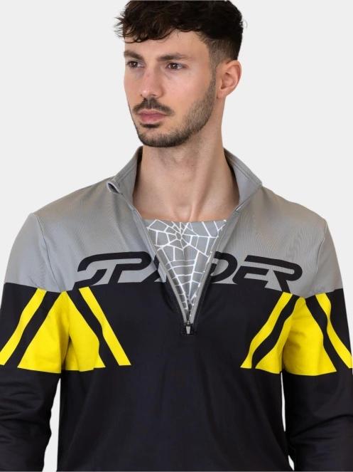 top lenjerie de corp pt. barbati Spyder Podium 1/2 Zip negru 7