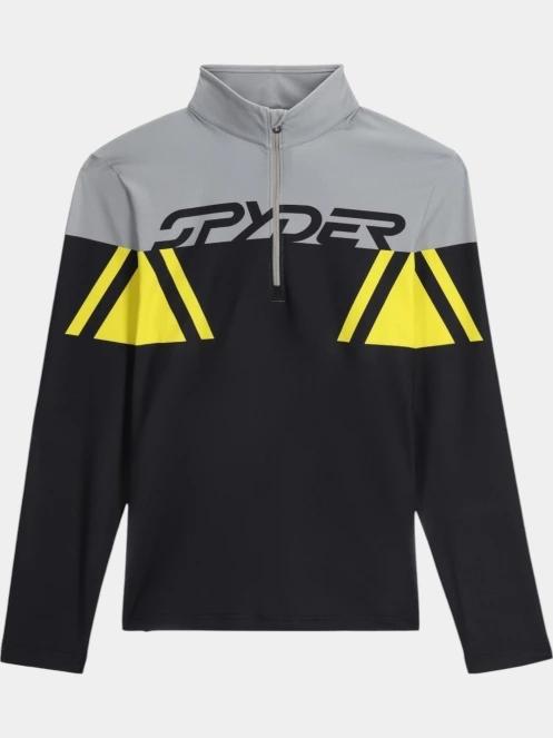 top lenjerie de corp pt. barbati Spyder Podium 1/2 Zip negru 8