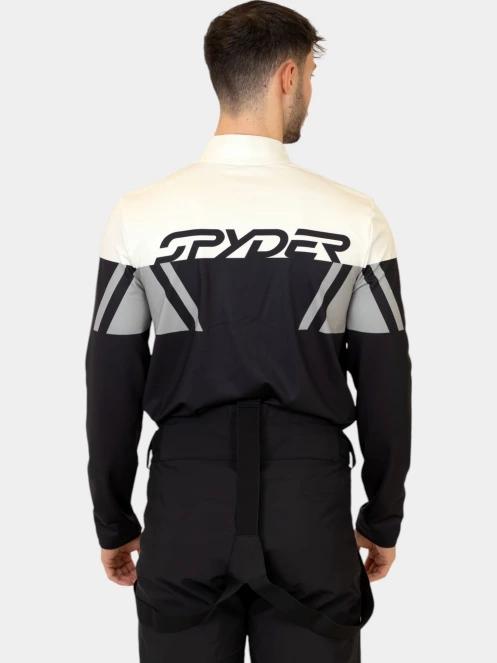 top lenjerie de corp pt. barbati Spyder Podium 1/2 Zip negru 4