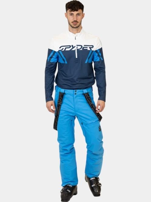 top lenjerie de corp pt. barbati Spyder Podium 1/2 Zip albastru inchis 6