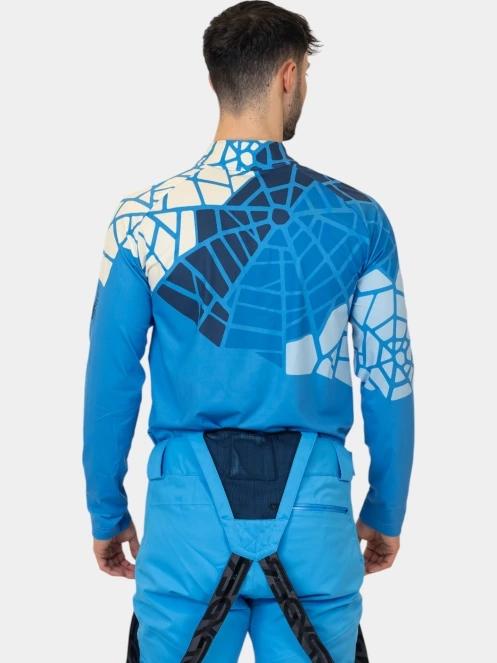 top lenjerie de corp pt. barbati Spyder Legacy 1/2 Zip albastru 4