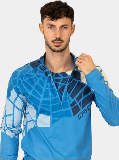 top lenjerie de corp pt. barbati Spyder Legacy 1/2 Zip albastru 7