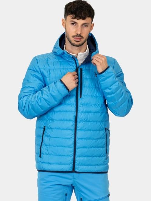geaca matlasata de tranzitie pt. barbati Spyder Zenith Hooded Down Jacket albastru 6