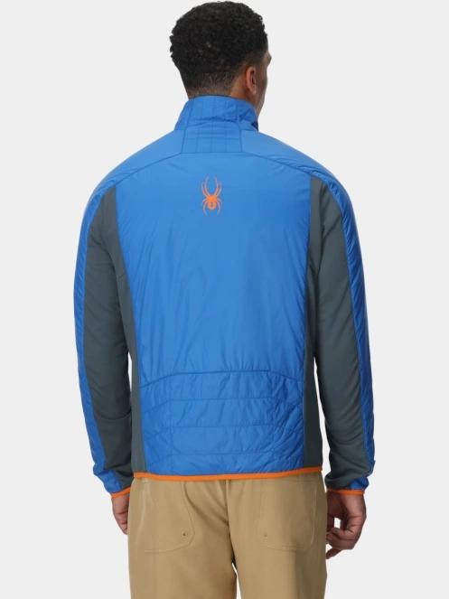 strat intermediar hibrid pt. barbati Spyder Glissade Hybrid Jacket albastru 3