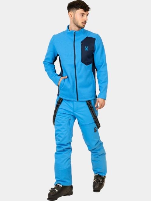 pulover polar pt. barbati Spyder Bandit Jacket albastru 7